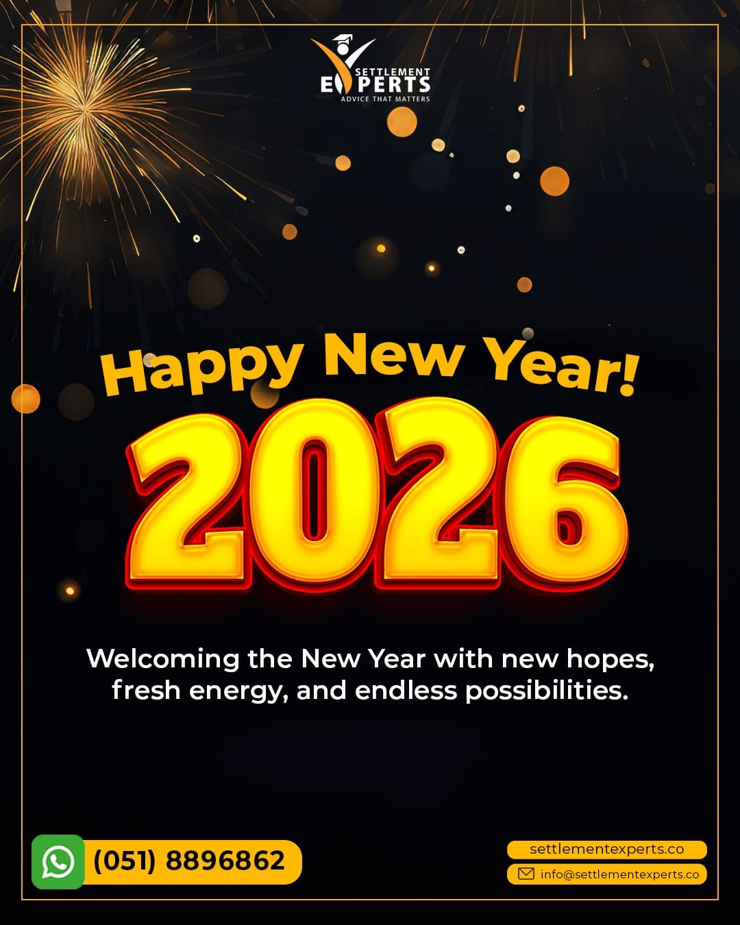 settlement experts wishes happy new year 2026